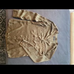 Olive green trouve blouse